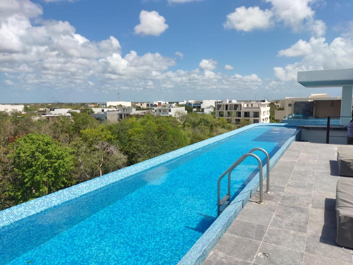 Nuevo Estudio Con Terraza Totalmente Equipado Tulum Aldea Zama Bagian luar foto