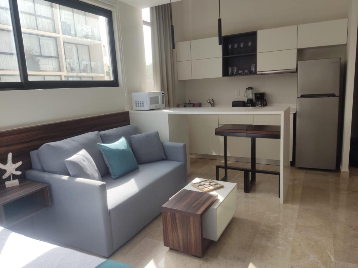 Nuevo Estudio Con Terraza Totalmente Equipado Tulum Aldea Zama Bagian luar foto
