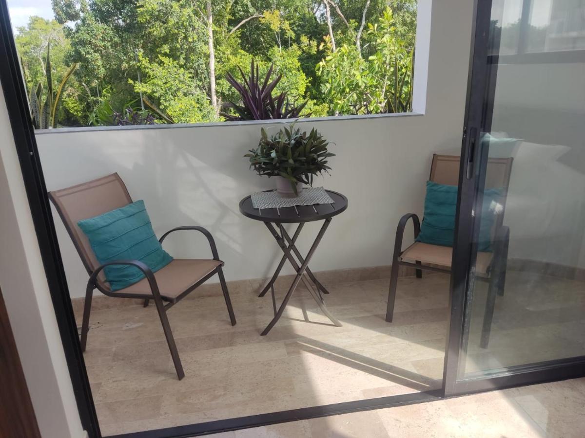 Nuevo Estudio Con Terraza Totalmente Equipado Tulum Aldea Zama Bagian luar foto