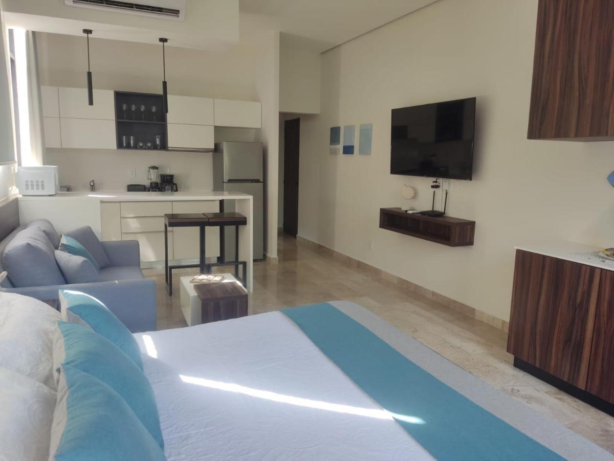 Nuevo Estudio Con Terraza Totalmente Equipado Tulum Aldea Zama Bagian luar foto