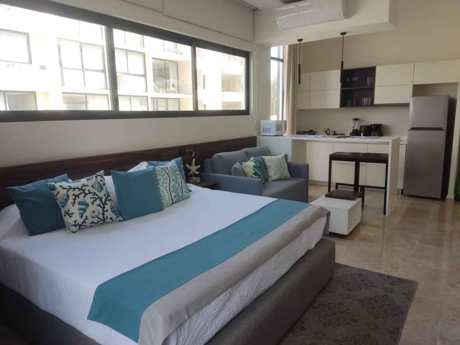 Nuevo Estudio Con Terraza Totalmente Equipado Tulum Aldea Zama Bagian luar foto